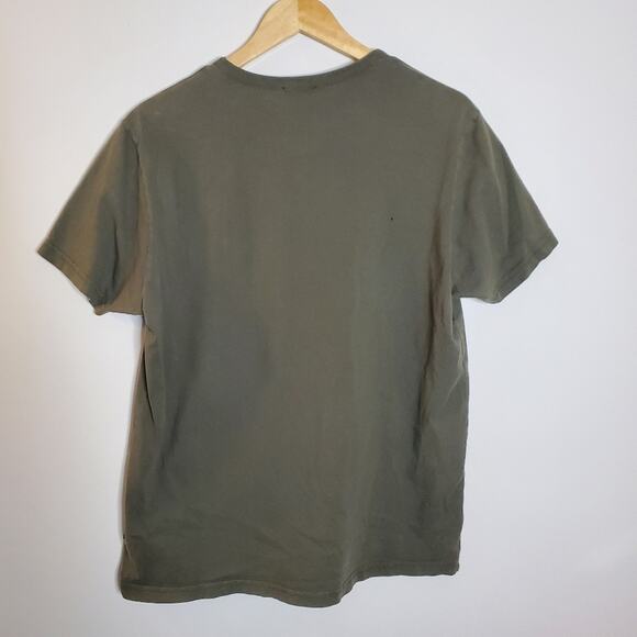 Moschino Vintage Green exotic Tiger T-shirt in Flawed Condition - Picture 10 of 11